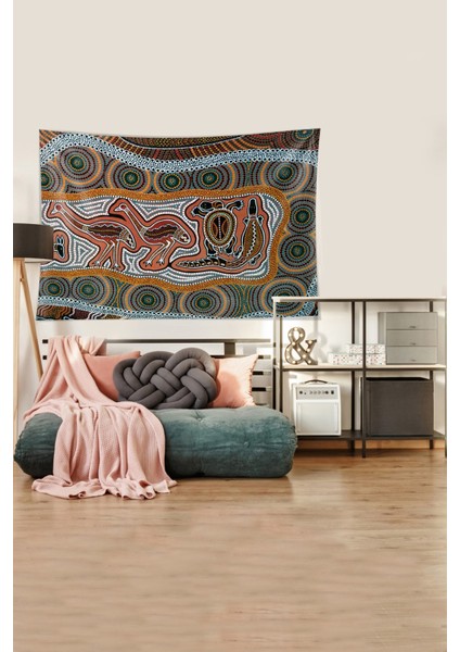 Duvar Resmi Arkeoloji Tarih Temalı Leke Tutmaz Kadife Doku Kumaş Duvar Örtüsü Duvar Halısı Tapestry fiyatları