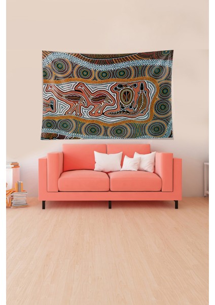 Duvar Resmi Arkeoloji Tarih Temalı Leke Tutmaz Kadife Doku Kumaş Duvar Örtüsü Duvar Halısı Tapestry modelleri