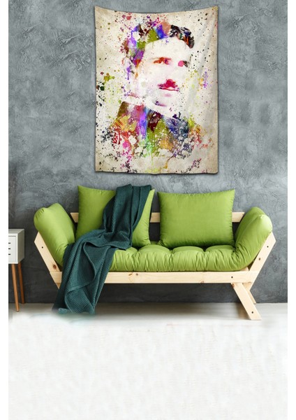 Nicola Tesla Electric Yıkanabilir Leke Tutmaz Kumaş Duvar Örtüsü Duvar Halısı Tapestry fiyatları