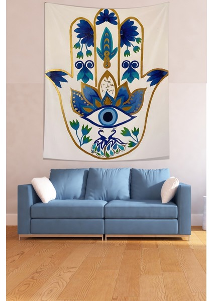 Fatma Ana Eli Leke Tutmaz Kumaş Duvar Örtüsü Duvar Halısı Tapestry fiyatları