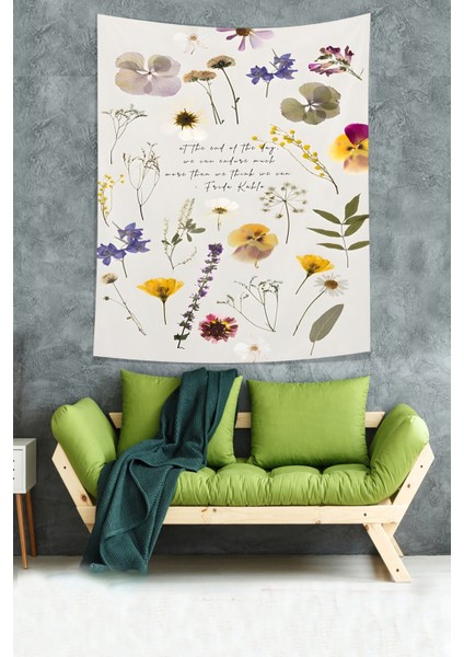 Floral Desen Leke Tutmaz Kumaş Duvar Örtüsü Duvar Halısı Tapestry fiyatları