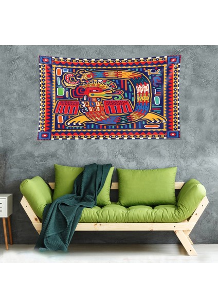 Ejderha Desen Leke Tutmaz Kadife Dokulu Kumaş Duvar Örtüsü Duvar Halısı Tapestry fiyatları