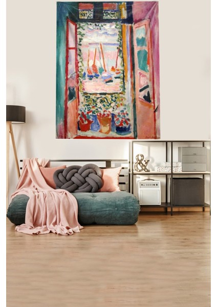 Batik Suluboya Manzara Resmi Leke Tutmaz Kadife Kumaş Duvar Örtüsü Duvar Halısı Tapestry fiyatları