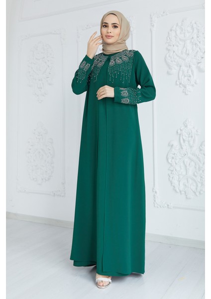 Lina Büyük Beden Abiye - Zümrüt fırsatları