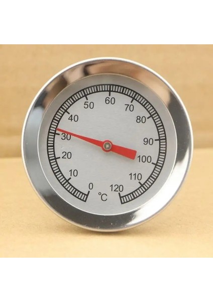 Mutfak Dayanıklı Yuvarlak Et Termometresi Gıda Kadranı Mekanik Okuma Paslanmaz Çelik Çok Fonksiyonlu Termometre 0-120 (Yurt Dışından) fiyatları
