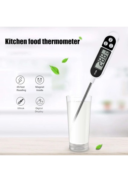 TP300 Dijital Gıda Termometresi Anında Okuma Elektronik Sıcaklık Probu Ev Mutfak Kullanımı Için Dijital Sıcaklık Ölçüm Aracı (Yurt Dışından) fiyatları