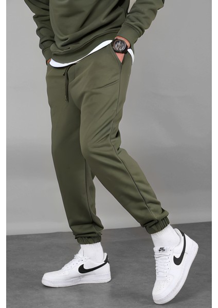 Erkek Oversize Jogger 3 Iplik Eşofman Altı