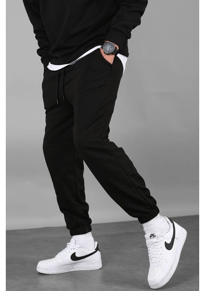 Erkek Oversize Jogger 3 Iplik Eşofman Altı
