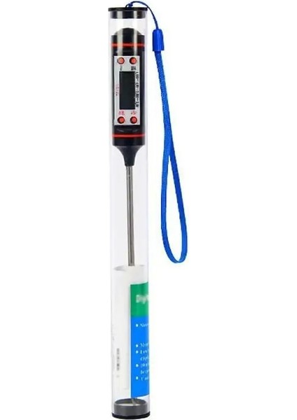 Siyah Stil Dijital Termometre Mutfak Termometresi Et Su Süt Pişirme Gıda Sondası Barbekü Elektronik Fırın Termometresi Mutfak Aletleri (Yurt Dışından) fiyatları
