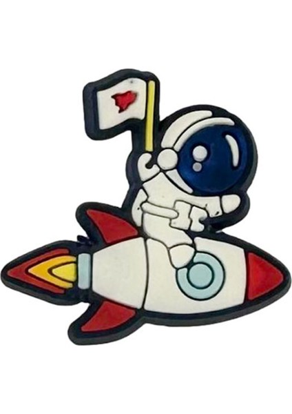 Terlik Süsü-Terlik Tokası Astronot ve Uzay Mekiği Figürü