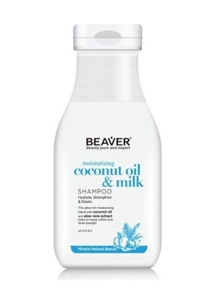 Coconut Oil&Milk Shampoo Hindistan Cevizi Yağlı ve Sütlü Şampuan 60 ml