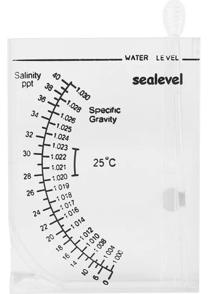 Akvaryum Deniz Deniz Tuzlu Su Doğru Otomatik Kare Tuzlu Su Hidrometre Tuzlu Su Tuzluluk Ölçer (Yurt Dışından)