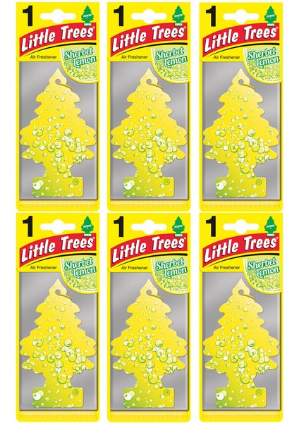 Lemon Sherbet - Limon Asmalı Oto Kokusu 6 Adet