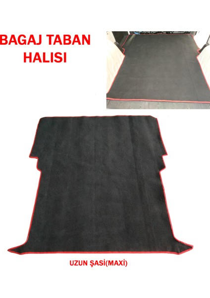 Doblo Maxi Uyumlu Bagaj Taban Halısı