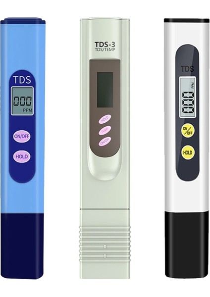 Mavi Stil Dijital Tds Metre 0~gl(Ppm) Su Si Tds Ppm Test Cihazı Tuzlu Su Testi Için Havuz Suyu Saflık Monitörü Otomatik Temperleme (Yurt Dışından) fiyatları