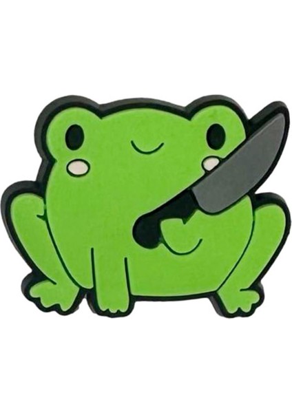 Terlik Süsü-Terlik Tokası Bad Frog (Kurbağa) Figürü