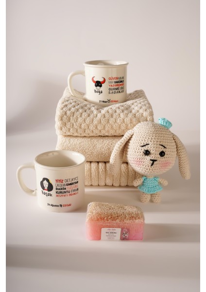 Sempatik Banyo Seti - Kız Arkadaşa Yeni Ev Hediyesi - Anneler Günü Hediyesi