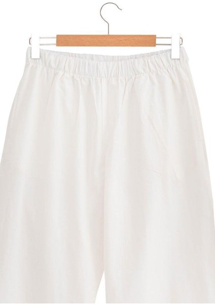 Reya Erkek Pijama Takımı Organik Pamuk Keten Krem - M modelleri