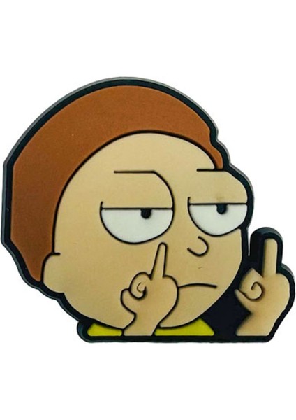 Terlik Süsü-Terlik Tokası Morty Smith El Hareketi Figürü
