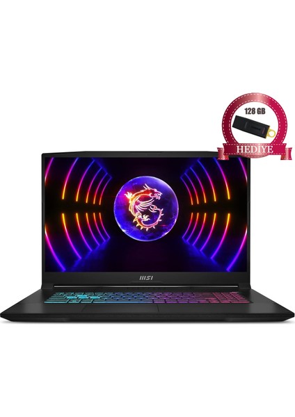 Msı Katana 17 B13VGK-898TRM1 Intel Core I9 13900H 32GB 1tb SSD RTX4070 Windows 11 Home 17.3" Fhd 144Hz Taşınabilir Bilgisayar