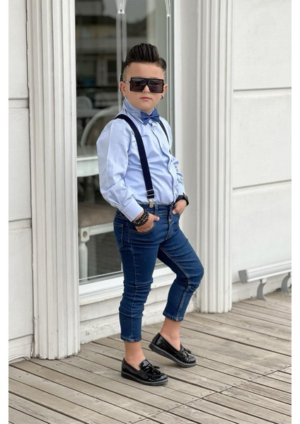 Tarz Cool Erkek Çocuk Bayramlık 4'lü Kombin modelleri