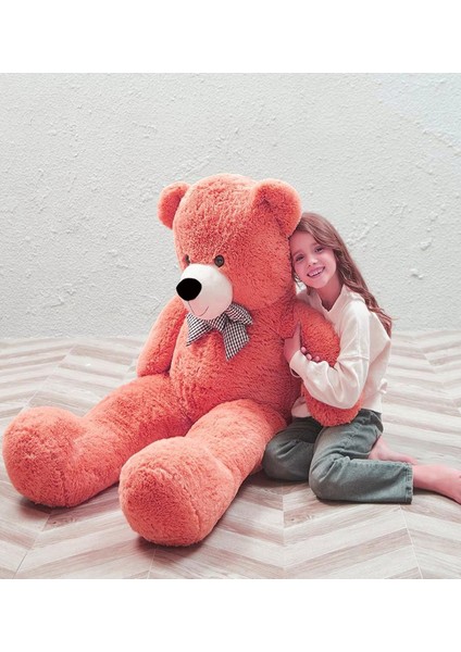 130 cm Papyonlu Dev Boy Peluş Ayı