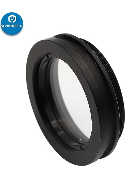 Mikroskop Toz Geçirmez Yağ Geçirmez Koruyucu Kapak Cam Lens Önleme Duman Kontrolü Yağ Kir Geçirmez Lens Stereo Mikroskop Için (Yurt Dışından)