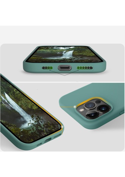 Iphone 15 Pro Uyumlu Içi Kadife Süet Yumuşak Liquid Silikon Lansman Telefon Kılıfı indirimleri