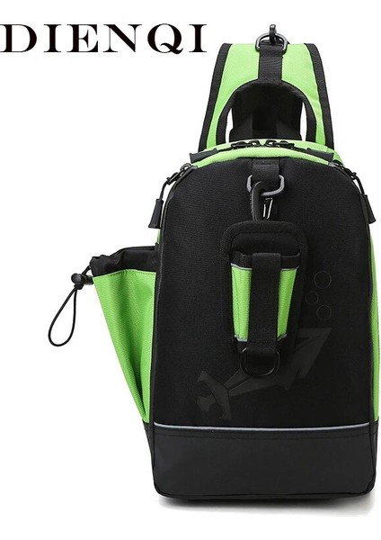 Siyah B Erkekler Yürüyüş Askeri Taktik Omuz Çantası Kamp Spor Trekking Tırmanma Crossbody Balıkçılık Sırt Çantası Açık Göğüs Çantası Erkek (Yurt Dışından)