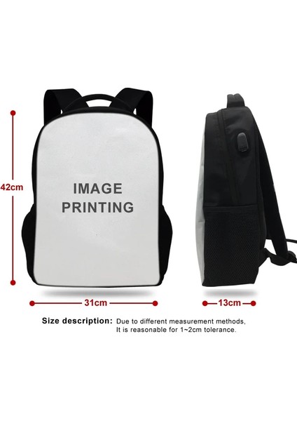 008 Moda Disney Cruella De Vil Sırt Çantası Erkek Kız Okul Çantası Genç USB Şarj Günlük Seyahat Sırt Çantası Öğrenci Schoolbag Mochila (Yurt Dışından) fiyatları