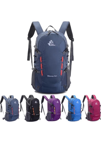 Mavi 40L Lawaia 40L Kamp Yürüyüş Sırt Çantaları Sırt Çantası Su Geçirmez Spor Sırt Çantası Açık Seyahat Dağcılık Taktik Tırmanma Çantaları (Yurt Dışından)
