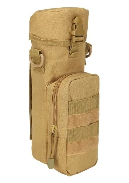 Beyaz Çok Fonksiyonlu Taktik Omuz Sırt Çantası Su Isıtıcısı Kılıfı Asılı Çanta Seyahat Tırmanma Trekking Yürüyüş Kamp Bisiklet Açık Kayak (Yurt Dışından)