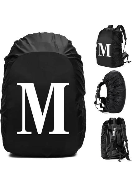 2beyaz M 35L Erkek Sırt Çantası Yağmur Kılıfı 20L-70L Su Geçirmez Çanta Kılıfı Taktik Açık Kamp Yürüyüş Tırmanma Nötr Sırt Çantası Raincover (Yurt Dışından)
