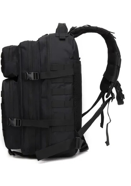 Siyah (50L) 50L1000D Askeri Taktik Sırt Çantası Mochila Kamp Yürüyüş Sırt Çantası Ordu Molle Su Geçirmez Trekking Balıkçılık Avcılık Sırt Çantası Çanta (Yurt Dışından) indirimleri
