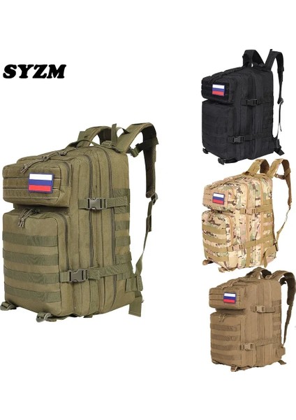 Haki 30L Syzm Erkek Naylon Sırt Çantası 30L Veya 50L Askeri Taktik Sırt Çantası, Açık Molle Kamp Yürüyüş Sırt Çantası Ordu Taktik Sırt Çantası (Yurt Dışından) modelleri