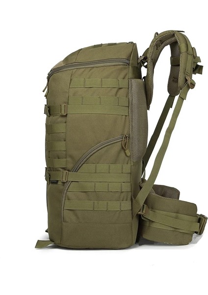 Yeşil 55L Kamp Sırt Çantası Su Geçirmez Trekking Balıkçılık Av Çantası Askeri Taktik Ordu Molle Tırmanma Sırt Çantası Açık Çanta Mochila (Yurt Dışından) fırsatları
