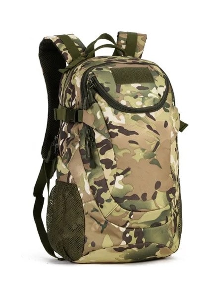 Cp Kamuflaj Yüksek Kaliteli 600D Naylon Su Geçirmez Ordu Molle Kamuflaj Sırt Çantası 25L Askeri Sırt Çantası Taktikleri Sırt Çantası Sırt Çantası (Yurt Dışından)