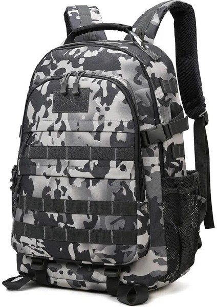 Gri 37CMX21CMX50CM Açık Taktik Çanta Spor Dağcılık Seyahat Çantası Büyük Kapasiteli, Çok Fonksiyonlu, Su Geçirmez, Hafif, Dayanıklı Sırt Çantası (Yurt Dışından) fırsatları