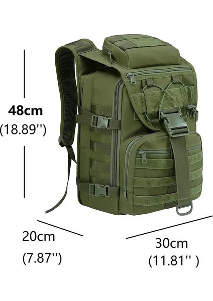 Siyah Yılan (30L) 40L 3D Açık Spor Askeri Taktik Tırmanma Dağcılık Sırt Çantası Kamp Yürüyüş Trekking Sırt Çantası Seyahat Açık Çanta (Yurt Dışından)