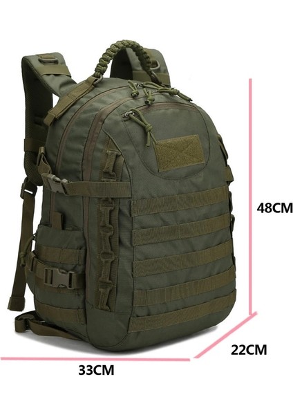 60L Haki Sıcak 35L 3 P Taktik Sırt Çantası Askeri Çanta 3 Gün Ordu Açık Sırt Çantası Su Geçirmez Tırmanma Sırt Çantası Kamp Yürüyüş Çantası Mochila (Yurt Dışından)