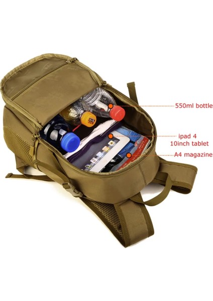 Acu 20L Açık Taktik Sırt Çantası Askeri Sırt Çantaları Erkekler Su Geçirmez Spor Seyahat Sırt Çantaları Kamp Mochila Balıkçılık Av Çantaları (Yurt Dışından)