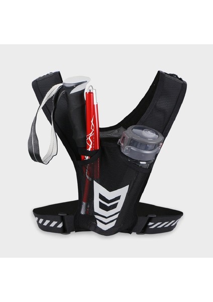 Siyah-Kırmızı Yansıtıcı Spor Saklama Göğüs Rig Çanta Erkekler Hip-Hop Caddesi Taktik Yelek Sırt Çantası Çok Fonksiyonlu Çalıştırma Göğüs Çantası Bel Paketleri (Yurt Dışından) fiyatları