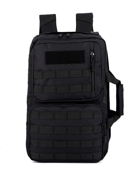 Siyah 45X28X11 cm 2023 Askeri Sırt Çantası Taktik Su Geçirmez Çanta Ordu Naylon Sırt Çantası Doğa Sporları Kamp Yürüyüş Balıkçılık Kamuflaj Sırt Çantası (Yurt Dışından)