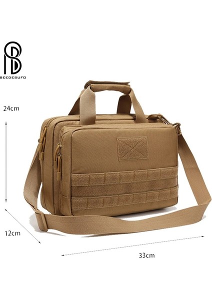 Siyah Molle Askeri Çanta Çoklu Cepler Ordu Taktik Sırt Çantası Messenger Fanny Sling Shouder Çanta Açık Seyahat Avcılık Paketi (Yurt Dışından) modelleri