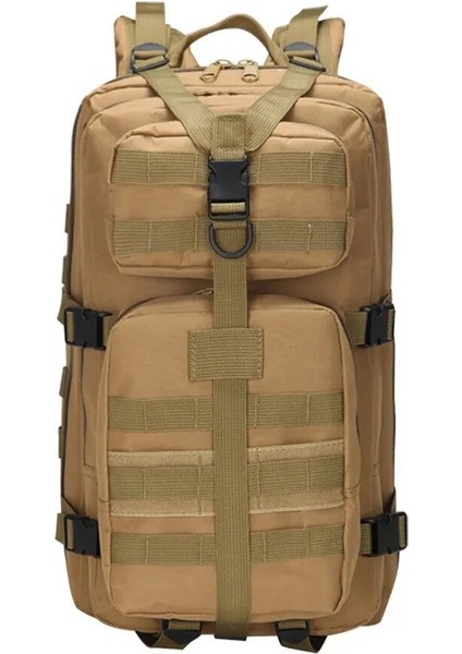 Çöl Dijital Açık Dağcılık Sırt Çantası Spor Ordu Camo Büyük Kapasiteli Sırt Çantası Saldırı Taktik Sırt Çantası 35L Orta 3 P Çanta (Yurt Dışından)