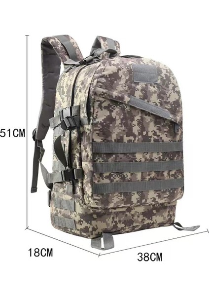 Ağaçlar 55L 3D Açık Askeri Taktik Sırt Çantası Molle Saldırı Çantası Su Geçirmez Kamp Yürüyüş Balıkçılık Trekking Seyahat Mochila Sırt Çantası (Yurt Dışından) indirimleri