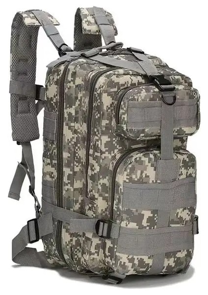 Acu Gri (30L) 30L Veya 50L Lawaia Askeri Sırt Çantası 1000D Açık Taktik Dağcılık Naylon Su Geçirmez Paket Kamp Avcılık (Yurt Dışından)