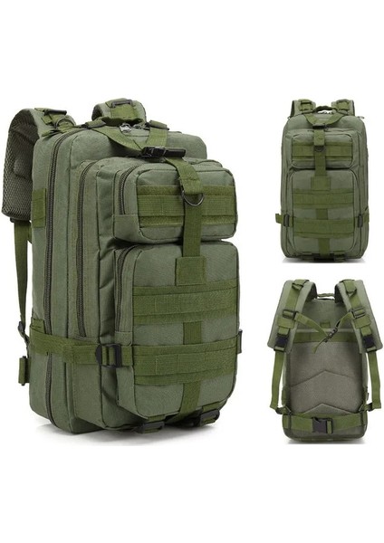 Armygreen 1000D 30L Askeri Taktik Saldırı Sırt Çantası Ordu Su Geçirmez Bug Açık Havada Çanta Büyük Açık Yürüyüş Kamp Avcılık Sırt Çantaları (Yurt Dışından)