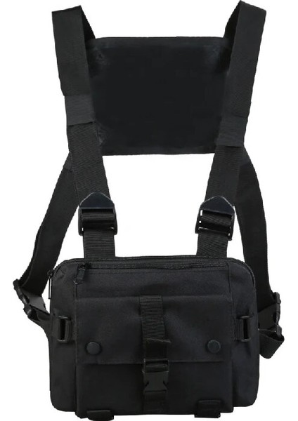 Gri 25CMX18CMX4CM Çok Fonksiyonlu Taktik Yelek Sırt Çantası 2022 Yeni Hip-Hop Spor Sokak Stili Unisex Göğüs Rig Çanta Marka Tasarım Erkekler Oxford Göğüs Paketleri (Yurt Dışından) modelleri