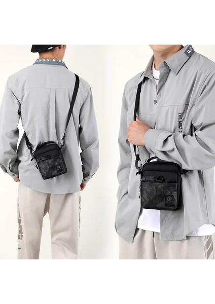 Siyah Erkek Omuz Çantası Yürüyüş Trekking Sırt Çantaları Açık Naylon Göğüs Paketleri Seyahat Bisiklet Kamp Avcılık Taktik Balıkçılık Çanta Bolsas (Yurt Dışından) modelleri